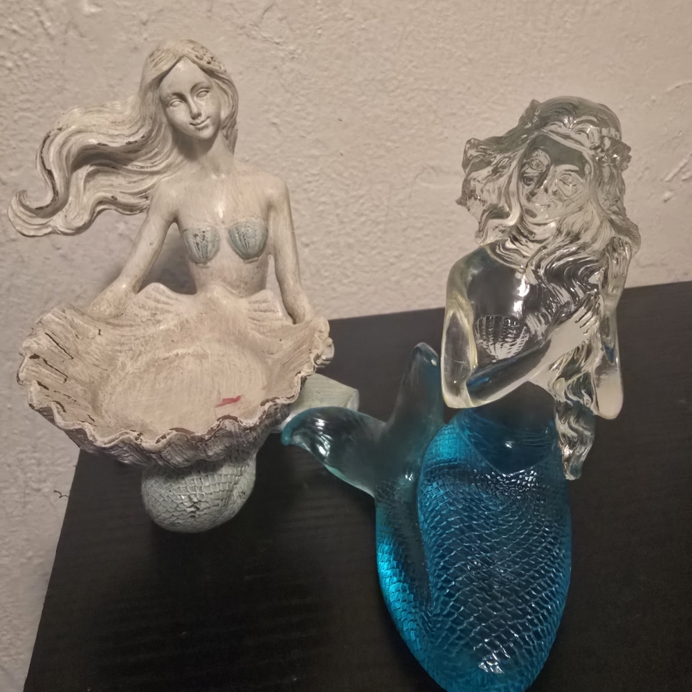 Mermaid figurines